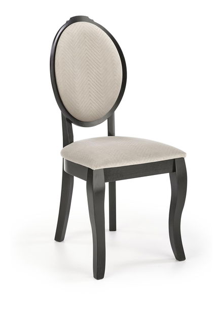 Scaun de sufragerie Valaro (bej + negru)