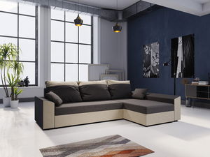 Kutna garnitura Paragon L (bež + smeđa) (D)