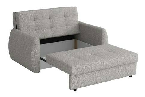 Canapea extensibilă Clovea Art II (maro deschis) (cu sp. depozitare)