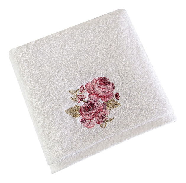 Prosop 140x70 cm Garden 101 (alb + roz) (3 buc)