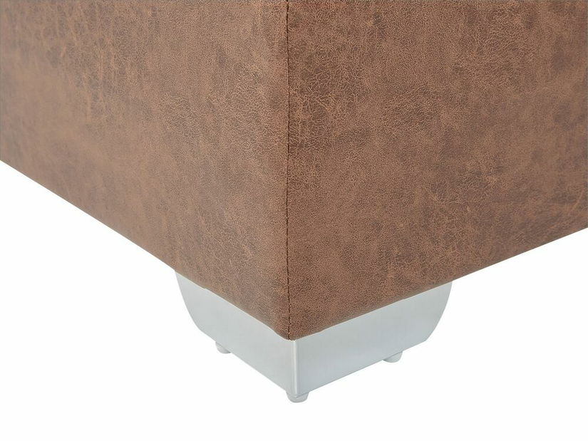 Bračni krevet Boxspring 180 cm PREMIER (s madracima) (smeđa)