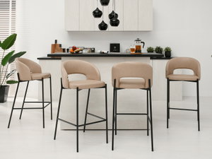 Scaun Gustav (bej + negru)