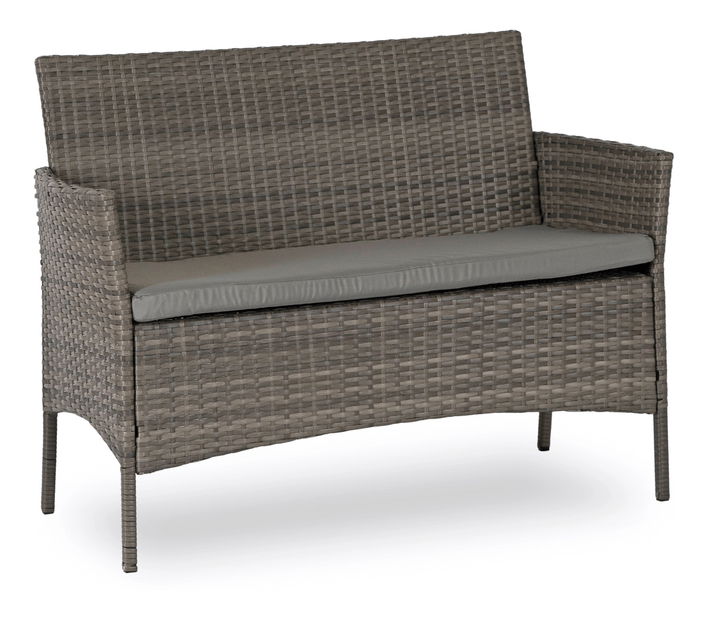 Záhradný set Manta (sivá) (pre 4 osoby)