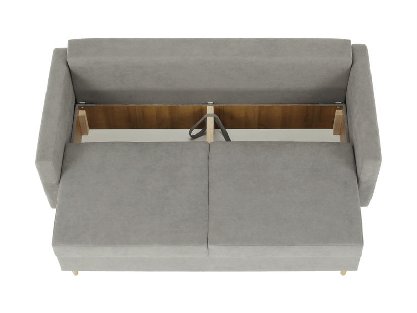 Sofa dvojsed Aria (siva)