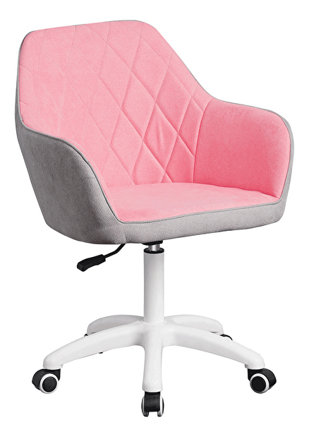 Uredska stolica Senta (ružičasta + siva) *