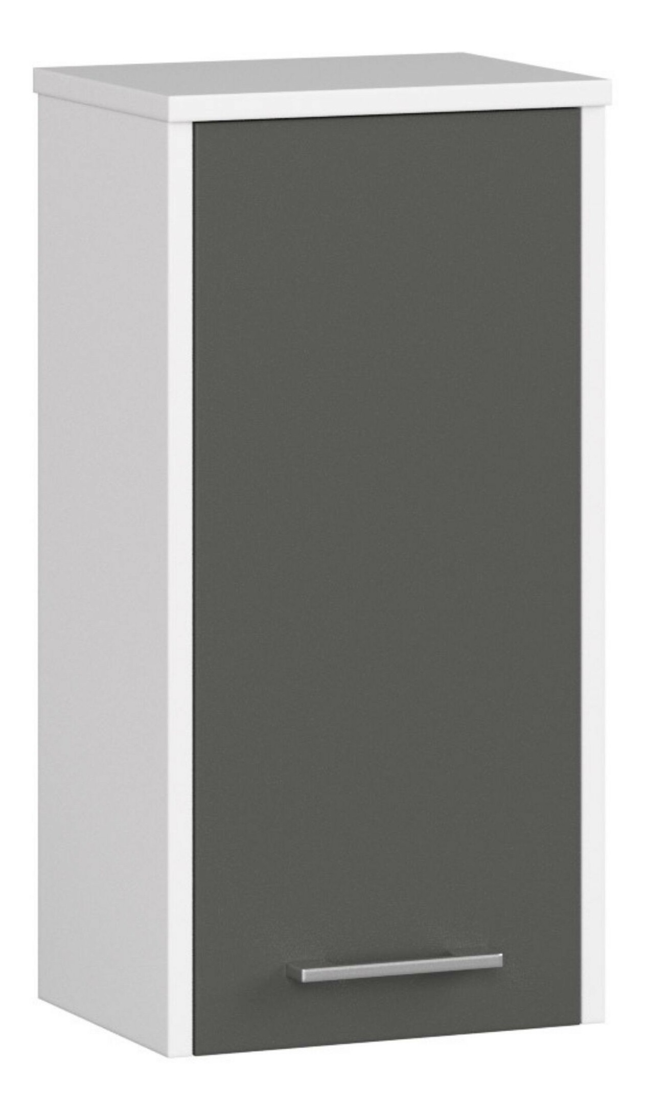 Kúpeľňová skrinka Farid TYP2 (biela + sivá)