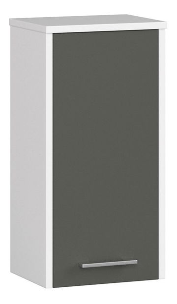 Fürdőszoba szekrény Farid TYP2 (fehér + szürke)