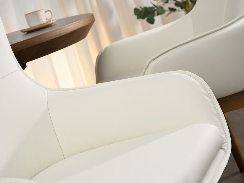 Jedálenská stolička Camisetas (krémová)