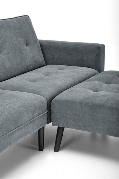 Sofa s tabureom Corner (siva)