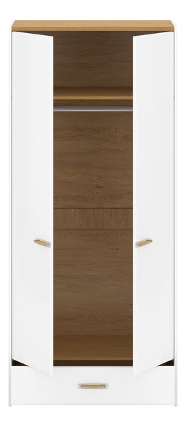 Dulap de haine Andre (alb mat)