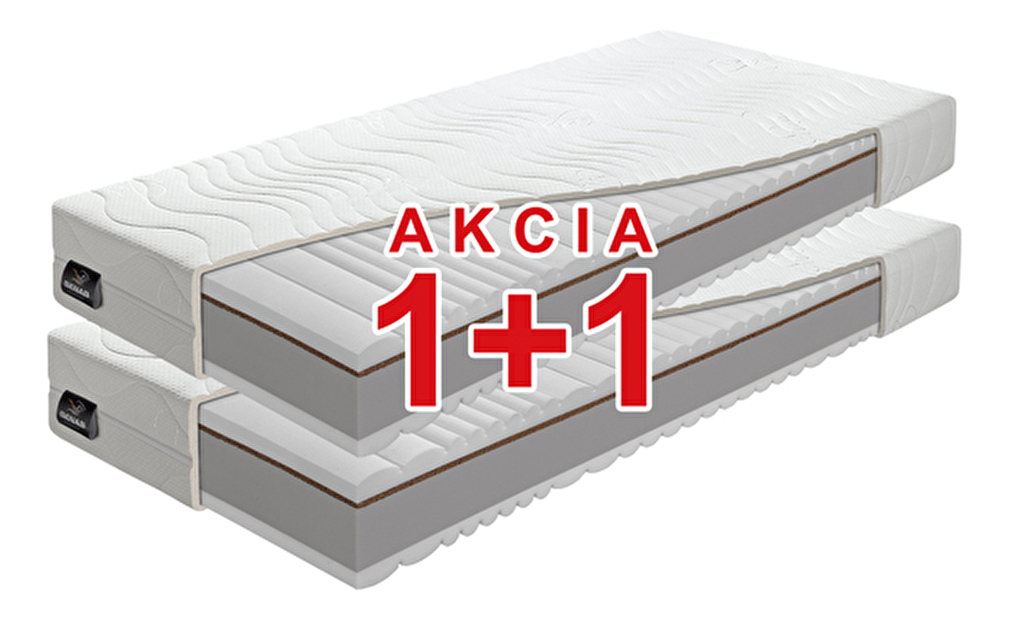 Penový matrac Benab King 200x80 cm (T3/T5) *AKCIA 1+1 *výpredaj