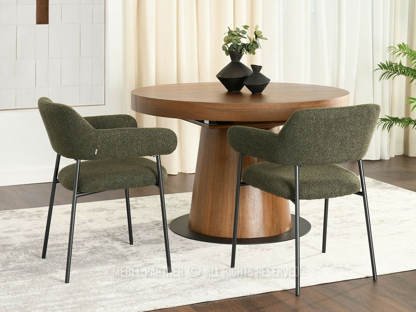 Scaun sufragerie Exigente (verde + negru)