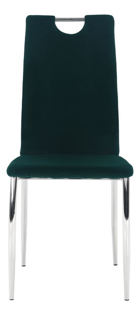 Scaun de sufragerie Don Juan NEW (smaragd + Crom)