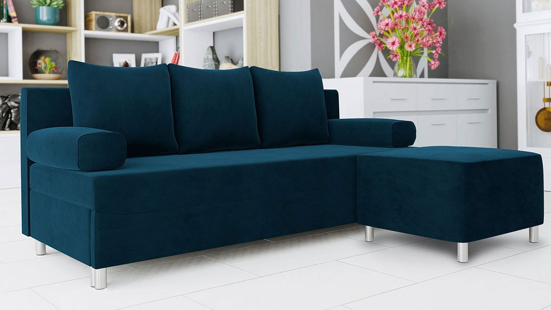 Sofa Dorien s tabureom (Manila 26)