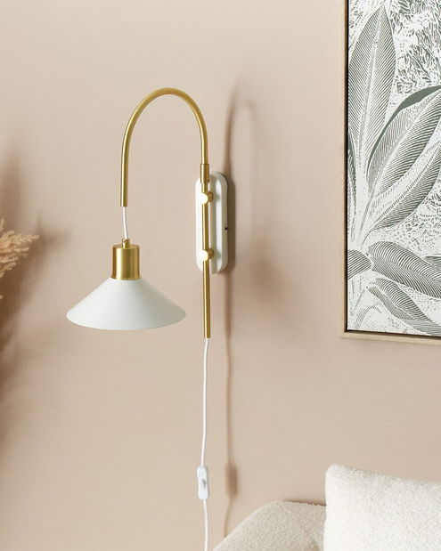 Nástenné osvetlenie Sanctio (biela) 