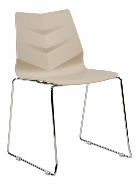 Set 4 ks jedálenských stoličiek Huxley (béžová)