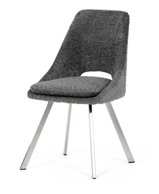 Jedálenská stolička Decirlo (sivá)