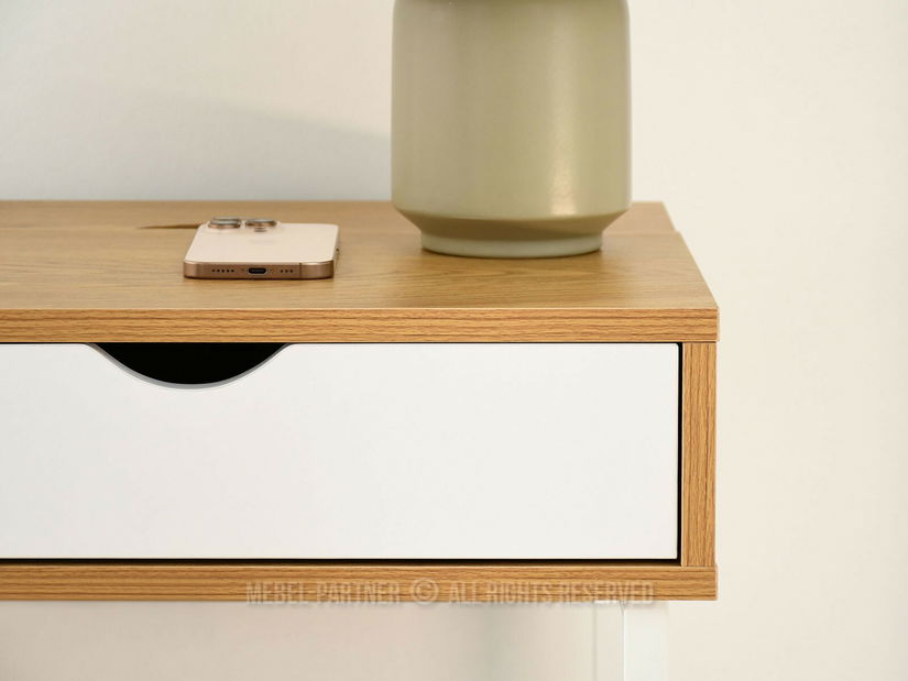 Noptieră Entrevista (alb)