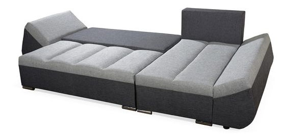 Rohová sedacia súprava Bali (sivá) *výpredaj