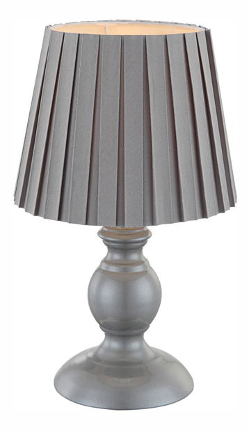 Stolové svietidlo Metalic 21691 (klasické) (sivá + sivá)