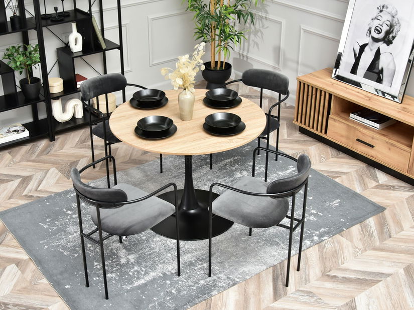 Stolica Magnus (grafit + crna)