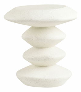 Príručný stolík Binnora (biela)