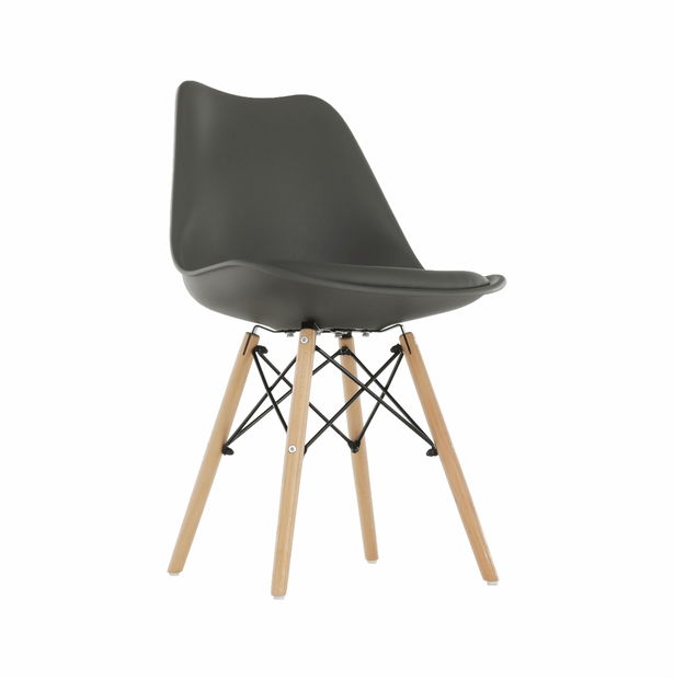 Jedálenská stolička Kenda (tmavosivá)