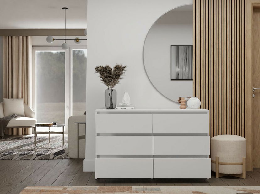 Comodă Kentero 3 (alb)
