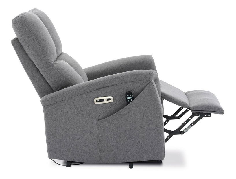 Polohovacie kreslo Tesalureza (sivá)