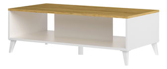 Stolić za kavu Barilus 41 (američki orah + bijela)