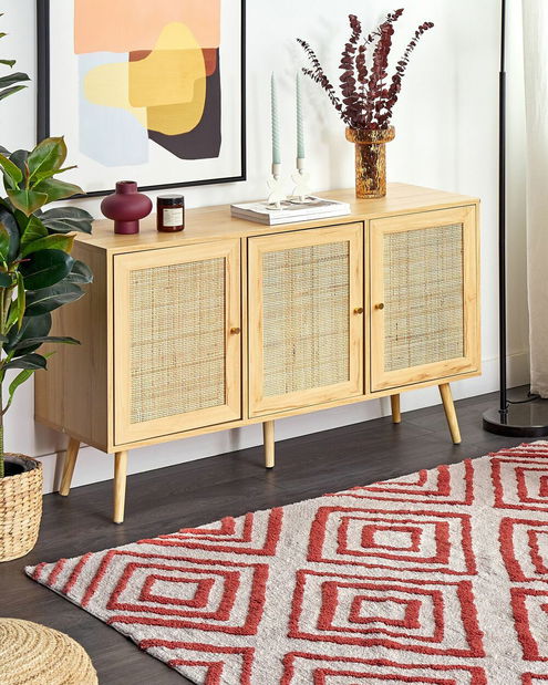 Koberec 160 x 230 cm Hasko (biela)