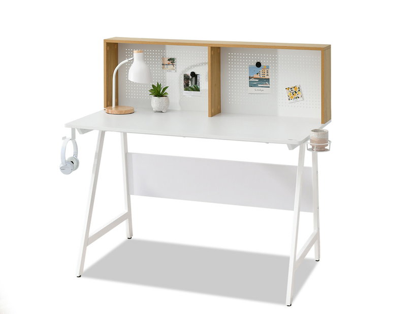 PC stolík Aviano (biela)