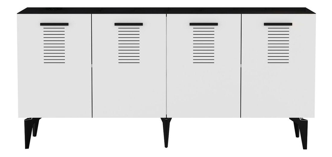 Skrinka Vipapo 5 (antracit + biela) 