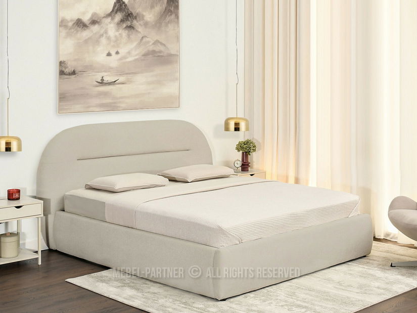 Franciaágy 160 cm Nervios 160 (bézs)