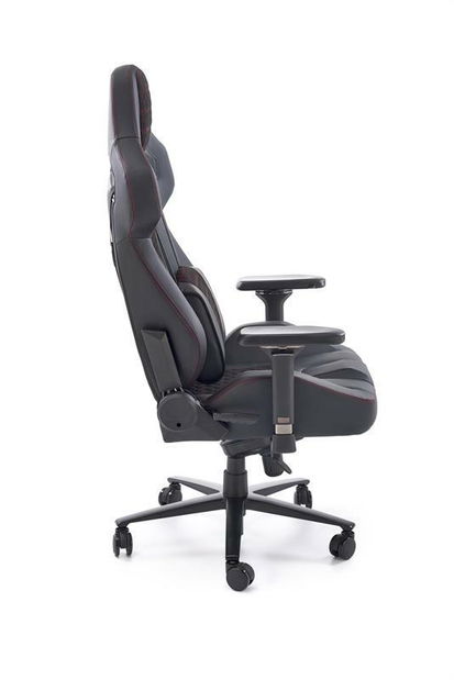 Fotoliu gaming Balgur (gri închis + negru)