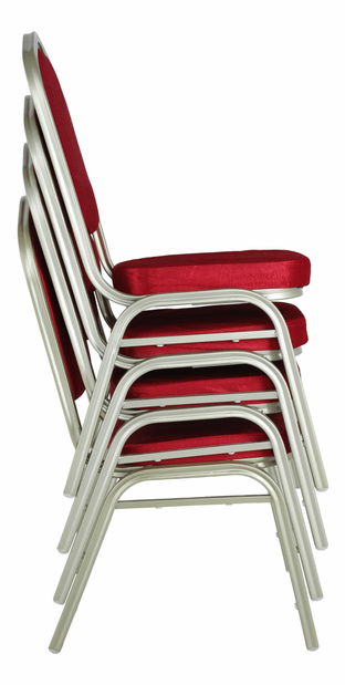 Blagovaonska stolica Zoni (bordo + šampanjac)