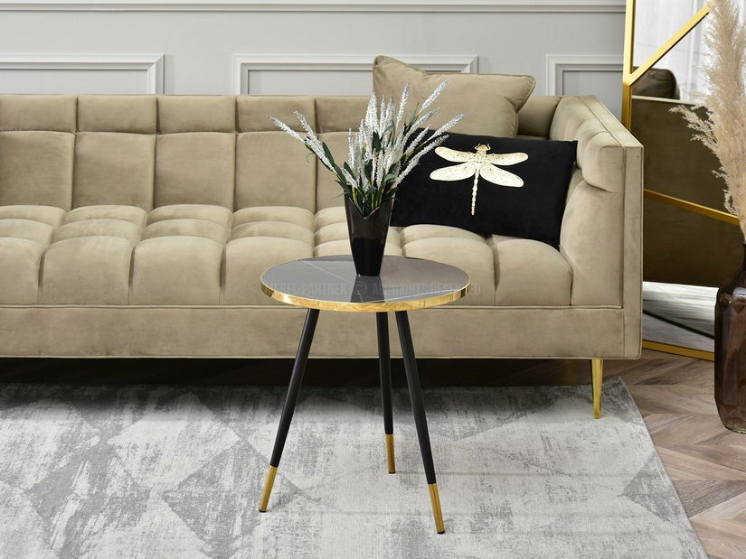 Măsuță de cafea Zoya S (grafit + negru)