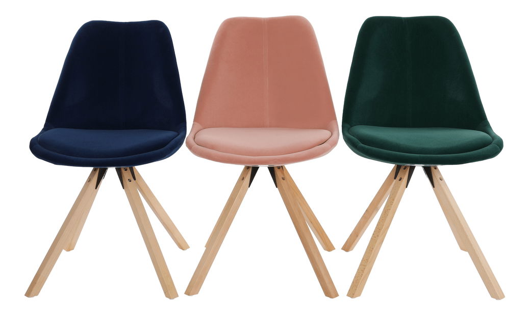 Étkezőszék Fra (rózsaszín + bükk)