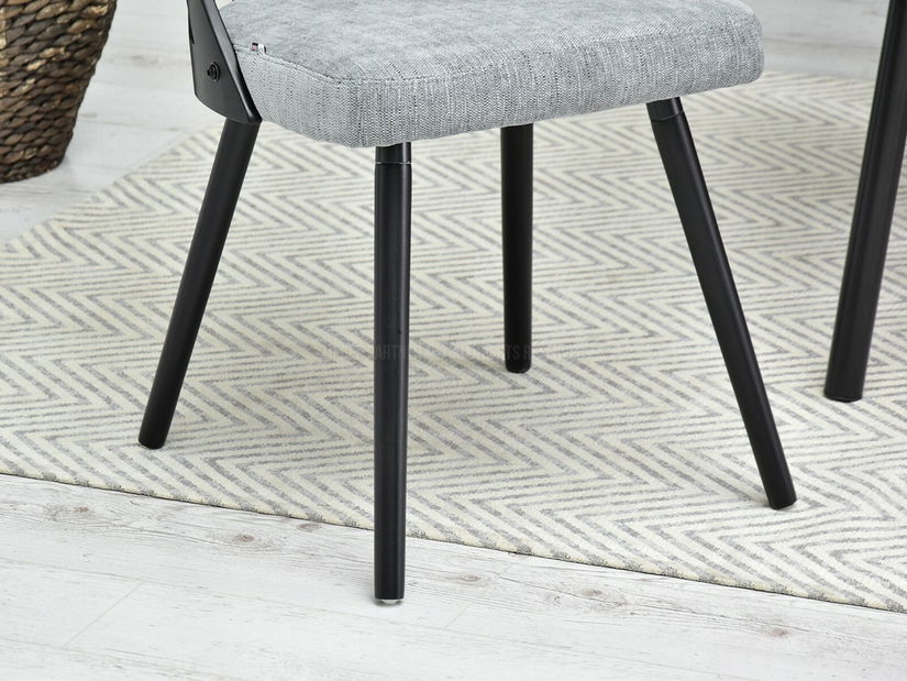 Stolica Crab (crno-siva + crna)