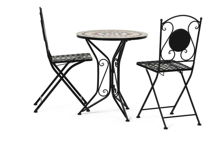 Kerti szett Unomassa (fekete) (2 fő részére)