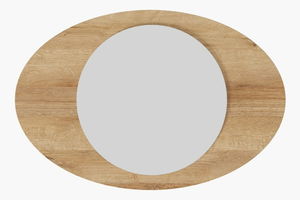 Zrkadlo Oblisimo (dub zafírový)
