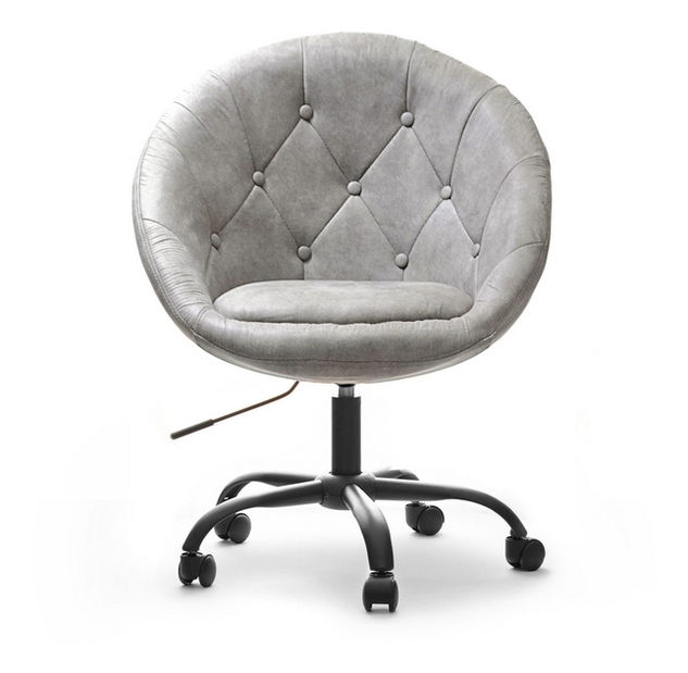 Kreslo Lush 4 (sivá + čierna)