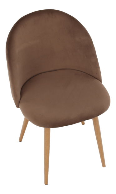 Jedálenská stolička Fluny (hnedá)
