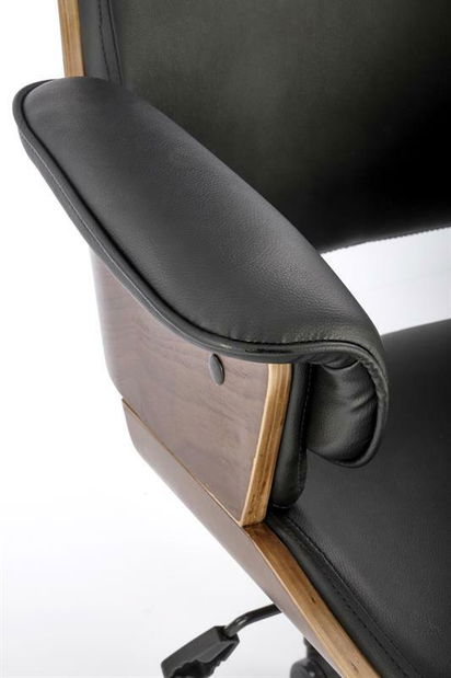 Irodai fotel Weber (fekete)