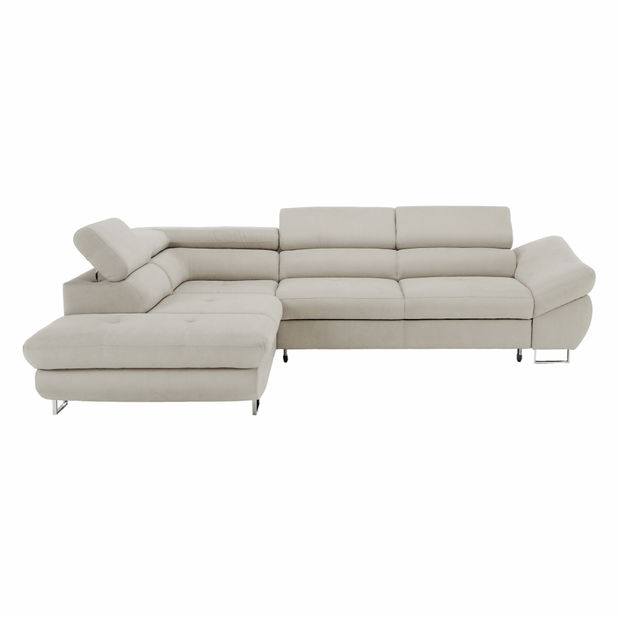 Sjedeća garnitura Falio (L) (sivo bež)