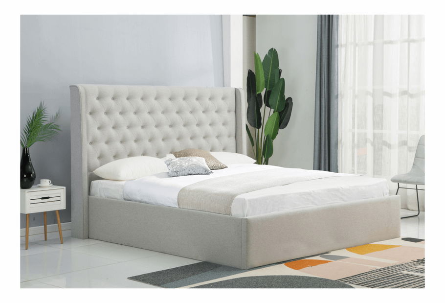 Franciaágy 180 cm Josefi (ágyráccsal)