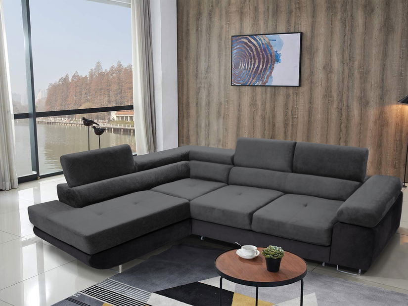 Colțar Ascend L (Gri + Negru) (S)