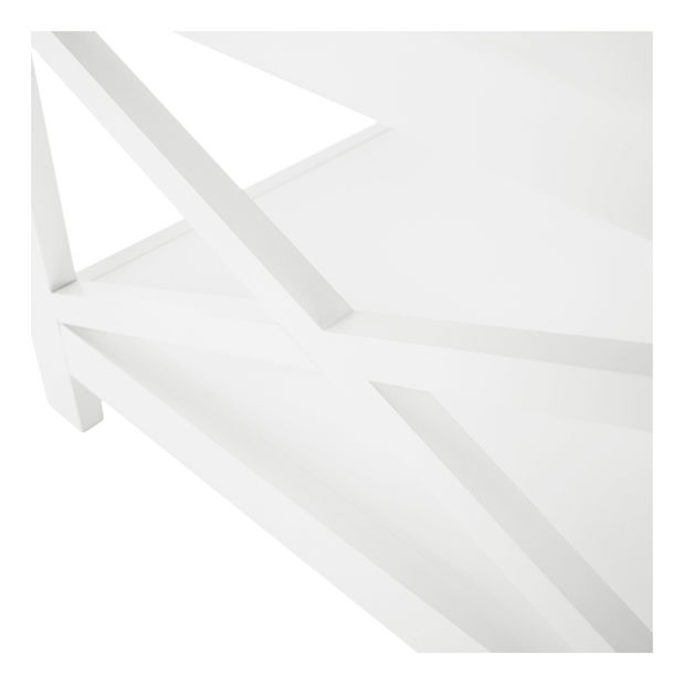 Masă de cafea Etta (alb)