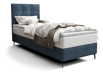 Egyszemélyes ágy 80 cm Infernus Bonell (kék) (ágyráccsal és tárolóhely nélkül)