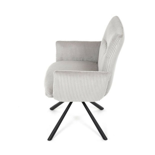 Jedálenská stolička Daston (krémová)